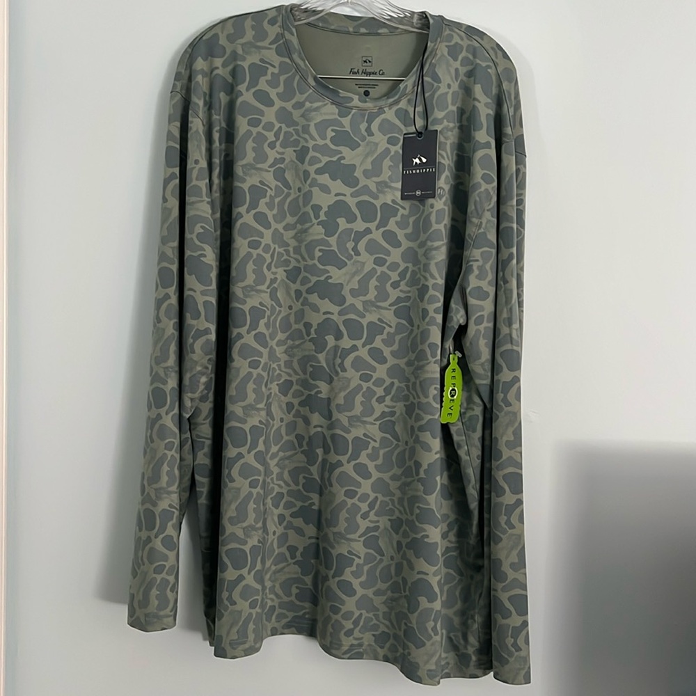 Men’s fish hippie co long sleeve shirt